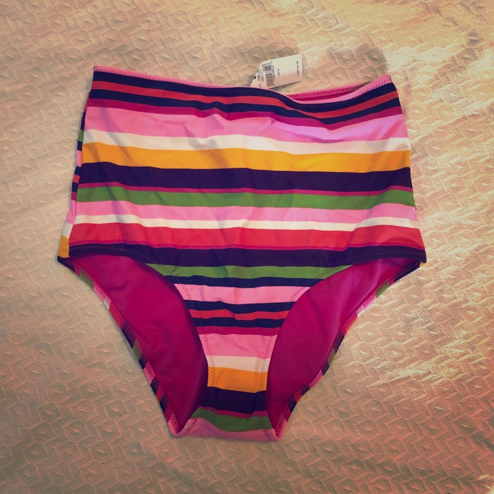 Striped Aerie swim bottom